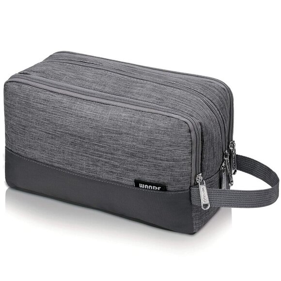 Toiletry Bag for Men Hanging Dopp Kit Water Resistant Shaving Bag Small Toiletry - Picture 1 of 7